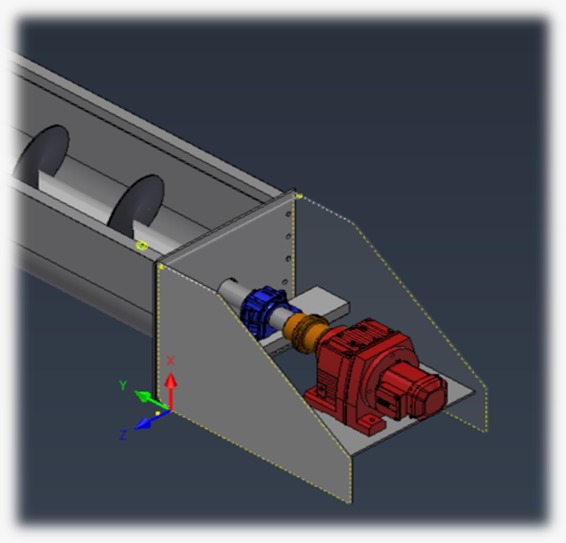 Projeto de Rosca Transportadora - Capacidade 25 T/H