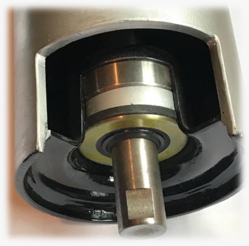 Projeto e fornecimento de rolos com a vedação VTEC.