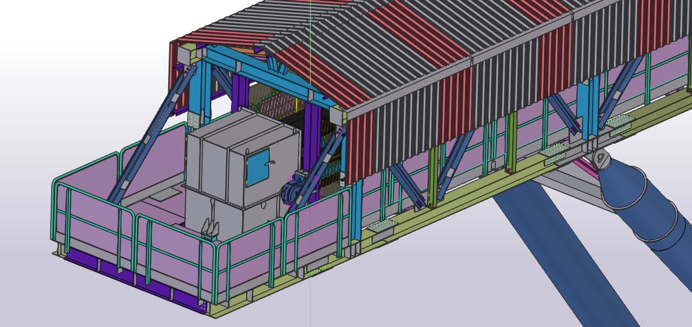 Projeto e Modelagem 3D Completa de Transportadores de Correia 