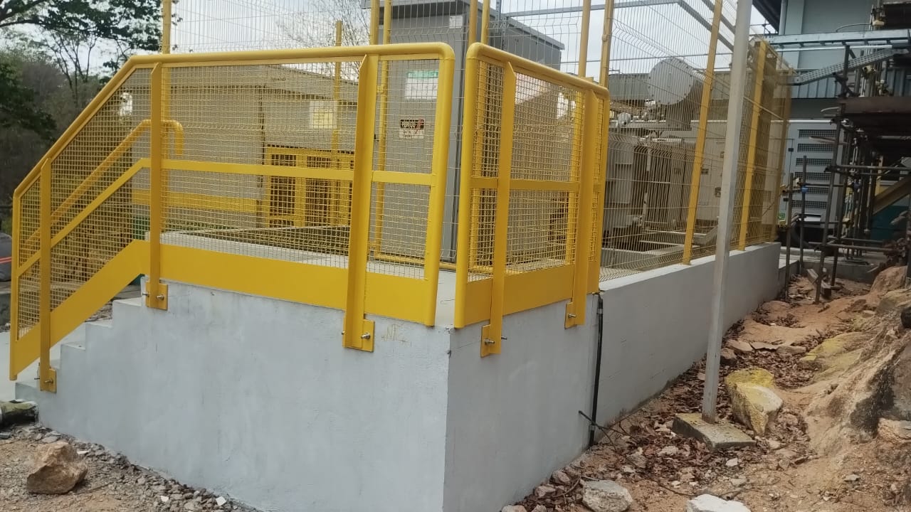 Escadas e Guarda-corpo Industrial 